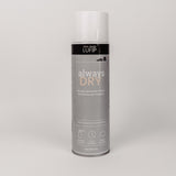 Always Dry Imprägnierspray: Frische für Schuhe und Textilien. Angenehmer Duft für langanhaltende Frische. Vor neutralem Hintergrund präsentiert. 