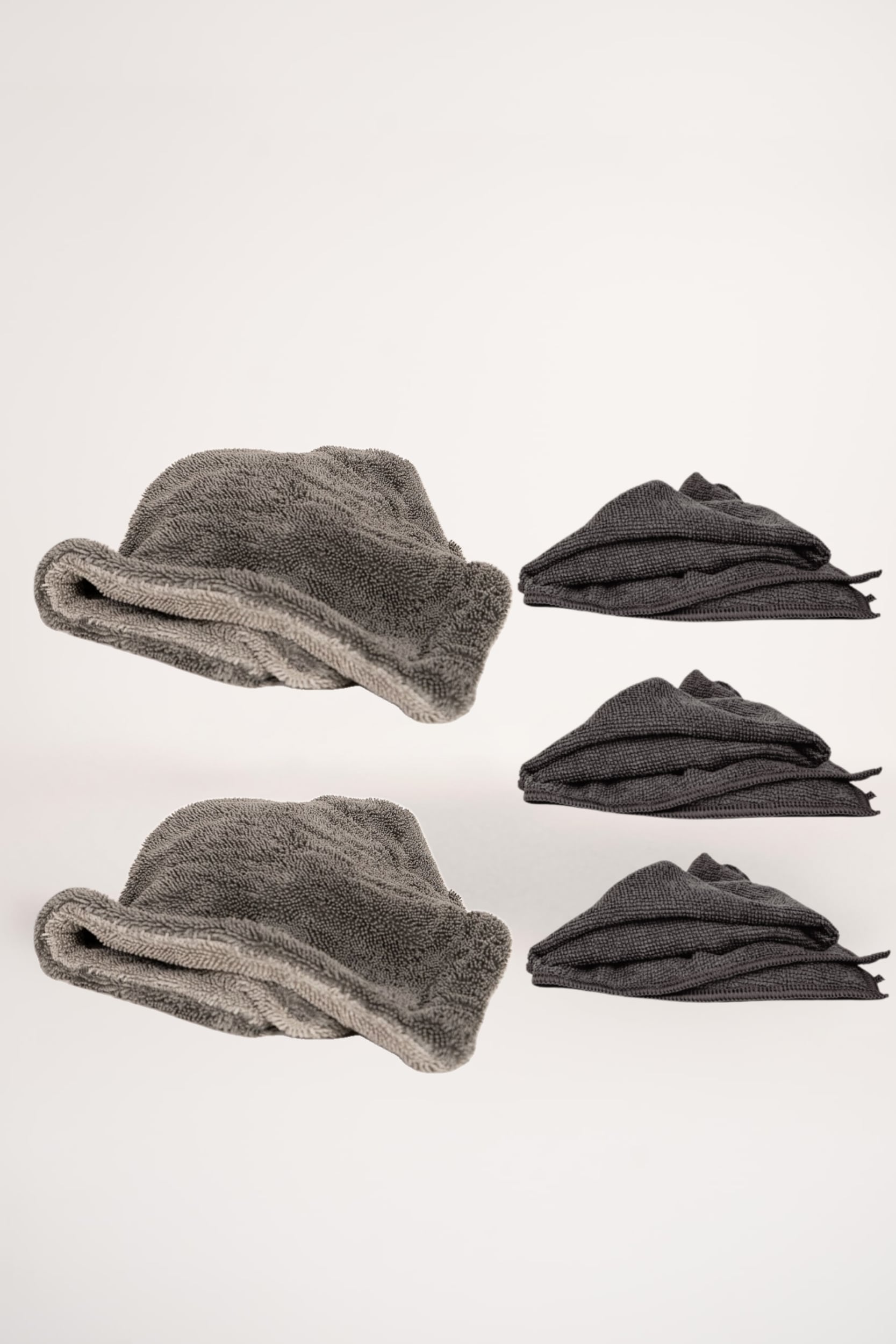 Dry Towel Set: Das ultimative Reinigungs-Set mit 2 ultra-saugfähigen Dry Towels & 3 Allzweck-Mikrofasertüchern! Perfekt für Haushalt, Auto & empfindliche Oberflächen. Streifenfreie Sauberkeit, langlebig & wiederverwendbar. Hol dir das Komplett-Set!