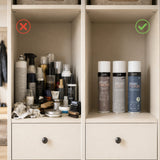Vergleich vieler einzelner Schuhpflegeprodukte mit dem LUFIP 3-Step-System aus Magic Foam, Always Dry und Always Fresh.