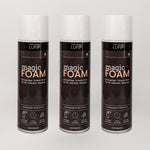 Magic Foam im 3er-Set: Der einzigartige Aktivschaum für alle Oberflächen. 3x schneller sauber, antibakteriell & rückstandsfrei. Einfach aufsprühen, einwirken lassen & abwischen!