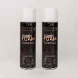 Magic Foam im Duo: 2x leistungsstarker Aktivschaum für blitzschnelle, streifenfreie Sauberkeit – für alle Oberflächen geeignet.