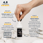 Kundinnen empfehlen Quick Fix: Unglaubliche Klebekraft, kinderleichte Anwendung & perfekte Reparaturen im Alltag.